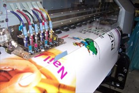 Unser Drucker im Einsatz